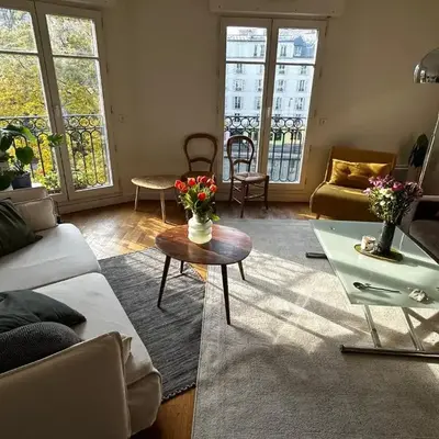 Appartement spacieux et lumineux - Canal Saint Martin