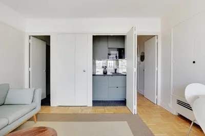 Cuisine ou kitchenette dans l'établissement EXELMANS - Auteuil