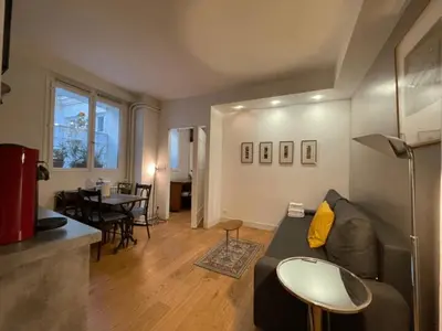 Coin salon dans l'établissement Le Fleury