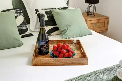Boissons dans l'établissement Le Bellanger - Duplex tout équipé proche Paris