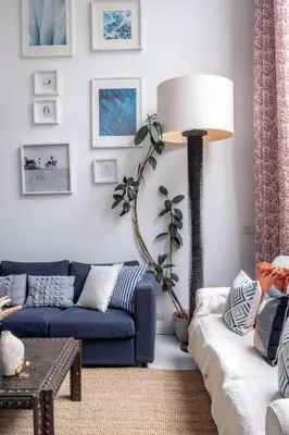 Coin salon dans l'établissement Loft d Exception au Pied des Champs-Élysées