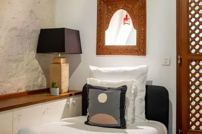 Coin salon dans l'établissement Loft d Exception au Pied des Champs-Élysées