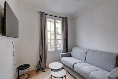 Coin salon dans l'établissement Bluestay 850 - Superb apartment