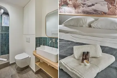 Salle de bains dans l'établissement Apartment Eiffel Tower Trocadero by Studio Prestige