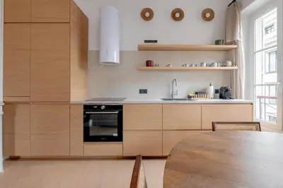 Cuisine ou kitchenette dans l'établissement Amazing flat - center of paris