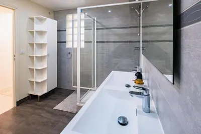 Salle de bains dans l'établissement Appartement Moderne Notre-Dame de Paris