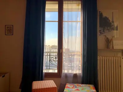 Plan de l'établissement Appartement calme Paris XXeme