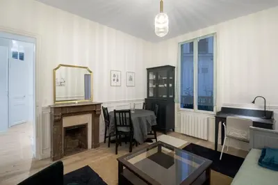 Plan de l'établissement Au cœur des Batignolles -Bail mobilité - 1 chambre