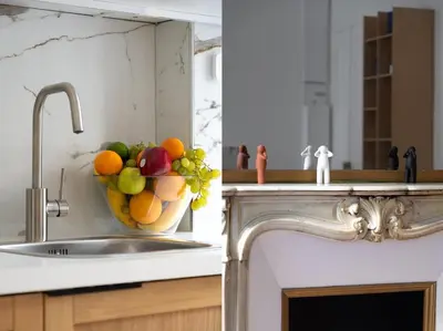 Cuisine ou kitchenette dans l'établissement Bluestay 125 - Superb apartment in Paris