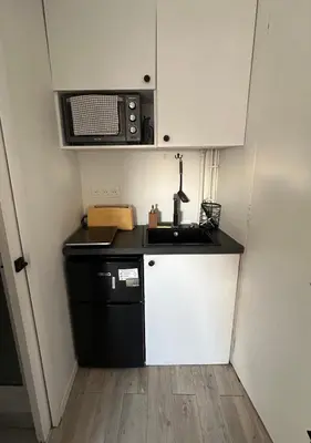 Cuisine ou kitchenette dans l'établissement Studio in le Marais SILM