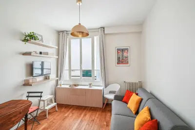 Coin salon dans l'établissement Studio rue Monsieur - Rive Gauche by B'Your Home