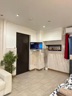 Cuisine ou kitchenette dans l'établissement Paris 15 Studio Ground Floor