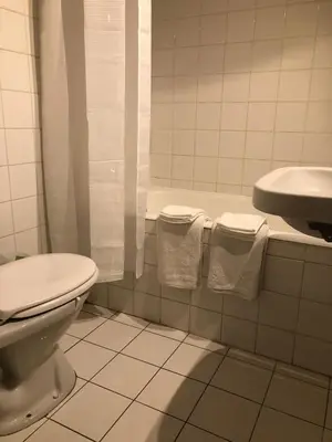 Salle de bains dans l'établissement Coup de cœur à Montorgueil