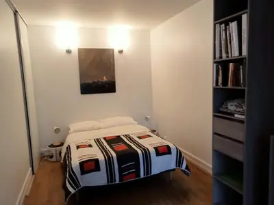 Un ou plusieurs lits dans un hébergement de l'établissement Appartement 11e