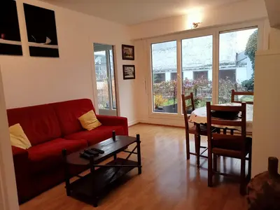 Coin salon dans l'établissement Appartement 11e
