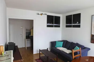 Coin salon dans l'établissement Appartement 11e