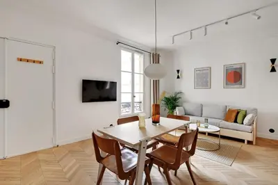 Télévision ou salle de divertissement dans l'établissement Wonderful Apartment - Bastille