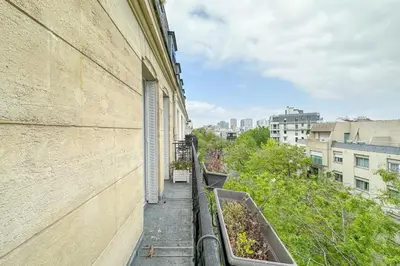Jardin de l'établissement Flexliving - private bedroom - Balard