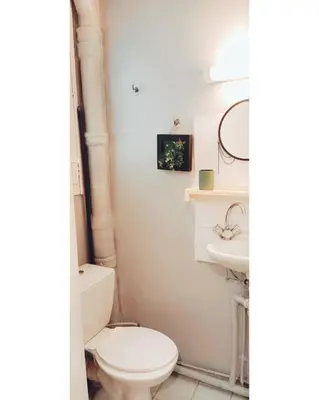 Salle de bains dans l'établissement Po1-TPSA17-3D- ROOM Paris 17ème