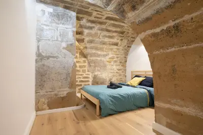 Un ou plusieurs lits dans un hébergement de l'établissement appartement Broca Mouffetard