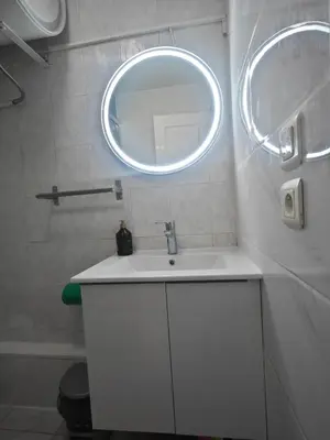 Salle de bains dans l'établissement Séjour à Gare de l'Est