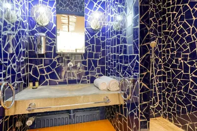 Salle de bains dans l'établissement Beautiful loft 130m2 Louvre Palais Royal - II
