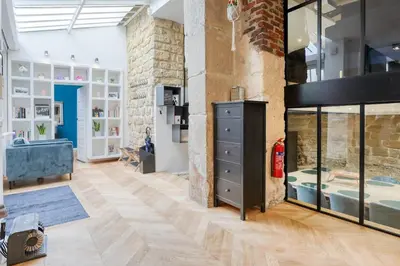 Plan de l'établissement Beautiful loft 130m2 Louvre Palais Royal - II