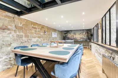 Plan de l'établissement Beautiful loft 130m2 Louvre Palais Royal - II