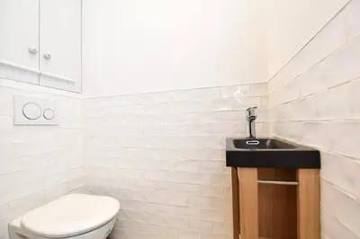 Salle de bains dans l'établissement Beautiful Appartement 6p L004
