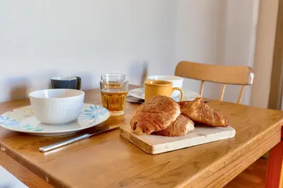 Nourriture dans l'appartement ou à proximité