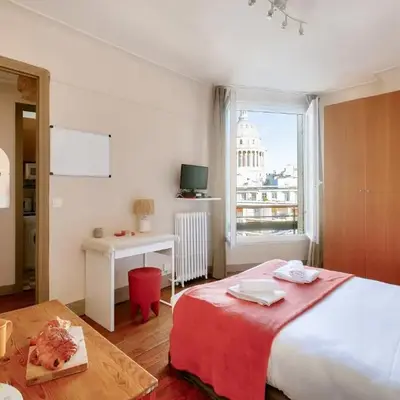 Quiet & Bright Studio-Prime Loc-Pantheon Paris 05