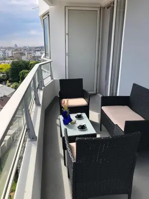 Balcon ou terrasse dans l'établissement Grande Chambre ARENA