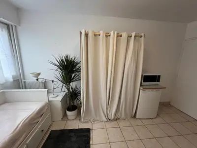 Télévision ou salle de divertissement dans l'établissement Studio Paris 20e