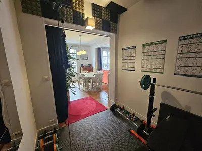 Plan de l'établissement Montmartre beautiful 67 m2 Apartment with Gym & Balcony