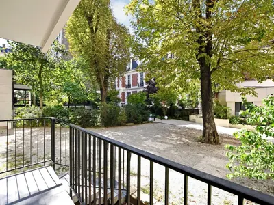 Jardin de l'établissement Quiet studio - VICTOR HUGO DAUPHINE - MOBILITY LEASE