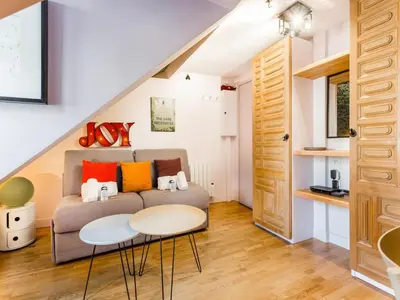 Cuisine ou kitchenette dans l'établissement Amazing studio - 2P - St-Germain