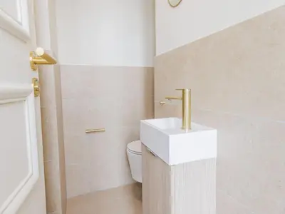 Salle de bains dans l'établissement Charming apartment - 1BDR 2P - St Germain des Prés