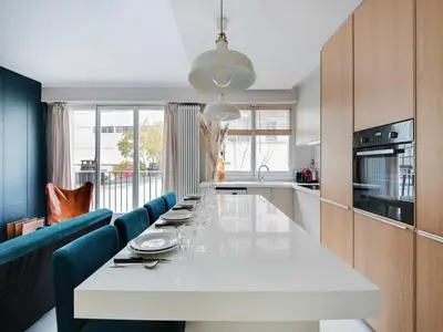 Cuisine ou kitchenette dans l'établissement Super flat near Grands Boulevards - Mobility lease