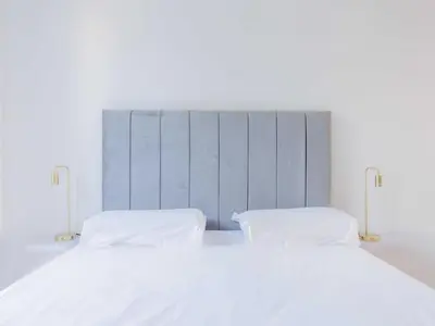 Un ou plusieurs lits dans un hébergement de l'établissement Charming apartment - Levallois-Perret - Mobility Lease