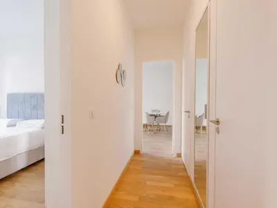 Un ou plusieurs lits dans un hébergement de l'établissement Charming apartment - Levallois-Perret - Mobility Lease