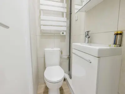 Salle de bains dans l'établissement Cosy studio - Bastille - Mobility lease