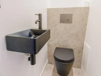 Salle de bains dans l'établissement Superb apartment - Neuilly sur Seine - Mobility lease