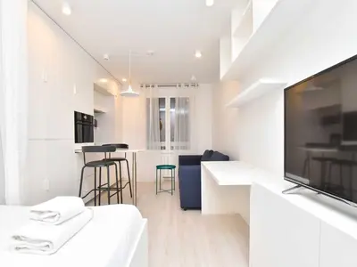 Télévision ou salle de divertissement dans l'établissement Super Studio lumineux- Gambetta BAIL MOBILITE