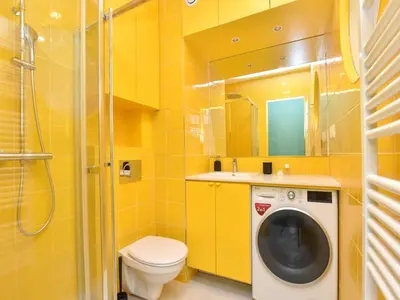 Salle de bains dans l'établissement Super Studio lumineux- Gambetta BAIL MOBILITE