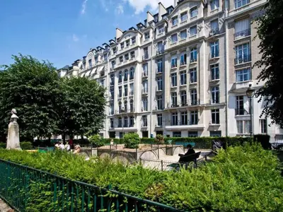 Jardin de l'établissement Super apartment 2P Av Foch - Dauphine - MOBILITY LEASE