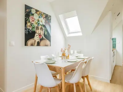 Plan de l'établissement Superb Apt 2BDR 6P Porte de Champerret