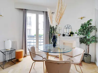 Plan de l'établissement Modern & Refined 1BDR 4P - Roland Garros