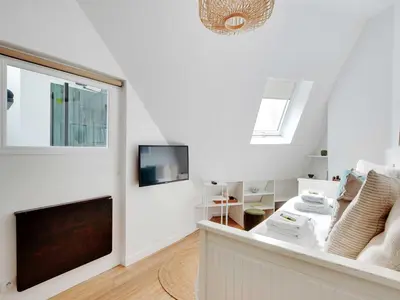 Télévision ou salle de divertissement dans l'établissement Studio COSY - 2P - Saint-Augustin