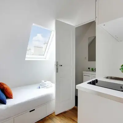 Bedroom 2 - Place Victor Hugo Trocadero - BAIL MOBILITE