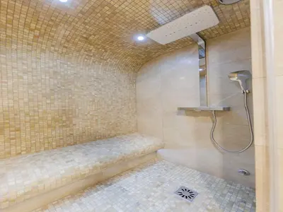 Salle de bains dans l'établissement Unique appartement - Marais - Mobility Lease